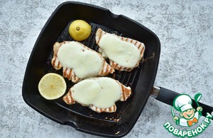 Кордон блю из индейки гриль Кордон блю из индейки гриль