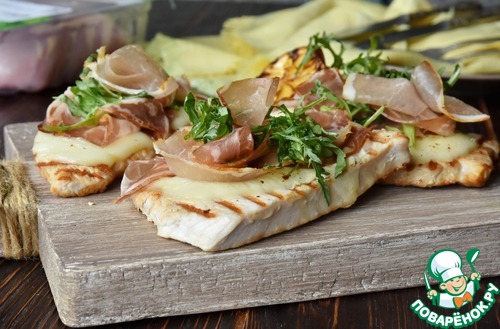 Кордон блю из индейки гриль Кордон блю из индейки гриль