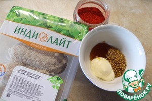 Котлеты-гриль с пикантным медовым соусом Котлеты-гриль с пикантным медовым соусом