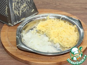 Котлеты из фарша индейки под шубкой Котлеты из фарша индейки под шубкой