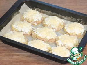 Котлеты из фарша индейки под шубкой Котлеты из фарша индейки под шубкой