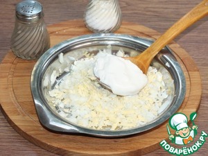 Котлеты из фарша индейки под шубкой Котлеты из фарша индейки под шубкой