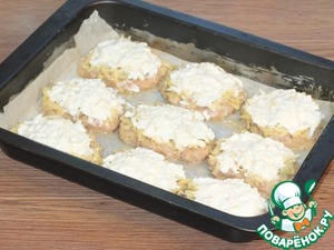 Котлеты из фарша индейки под шубкой Котлеты из фарша индейки под шубкой