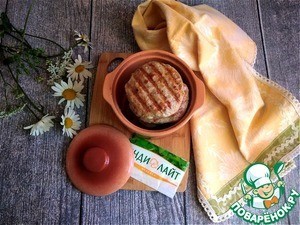 Котлеты из индейки к запечённым овощам Котлеты из индейки к запечённым овощам