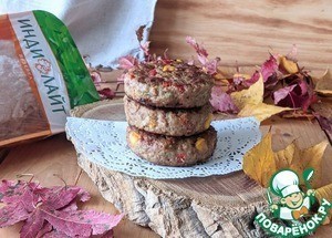 Котлеты из индейки по-гавайски