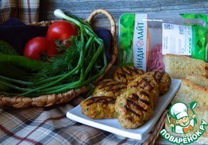 Котлеты из индейки с капустой Котлеты из индейки с капустой