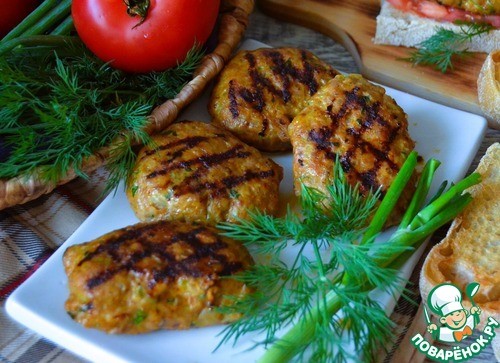 Котлеты из индейки с капустой Котлеты из индейки с капустой