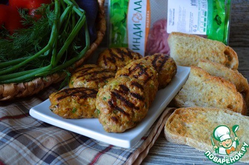 Котлеты из индейки с капустой Котлеты из индейки с капустой