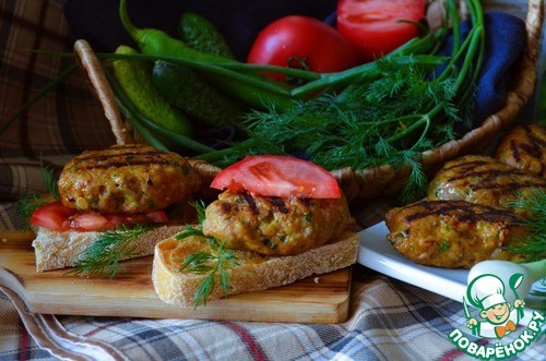 Котлеты из индейки с капустой Котлеты из индейки с капустой