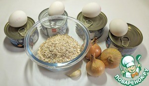 Котлеты из тунца и овсянки Котлеты из тунца и овсянки