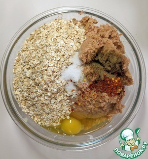 Котлеты из тунца и овсянки Котлеты из тунца и овсянки