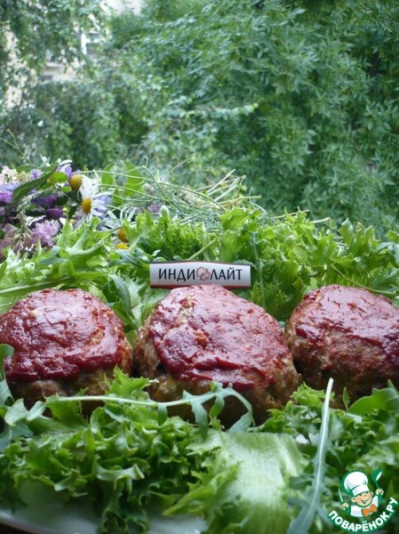Котлеты "Митлоф"из фарша индейки