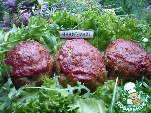 Котлеты "Митлоф"из фарша индейки