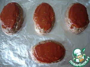 Котлеты "Митлоф"из фарша индейки