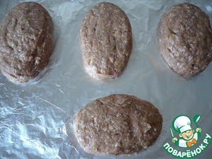 Котлеты "Митлоф"из фарша индейки