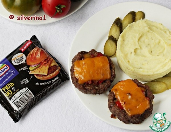 Котлеты с овощами и сыром Котлеты с овощами и сыром