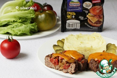 Котлеты с овощами и сыром Котлеты с овощами и сыром