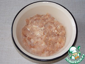 Котлеты с творожным сыром в духовке