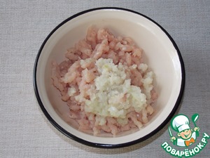 Котлеты с творожным сыром в духовке