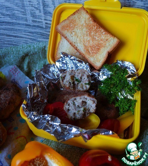 Котлеты с жареной печенью индейки Котлеты с жареной печенью индейки