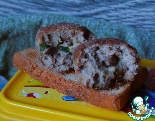 Котлеты с жареной печенью индейки Котлеты с жареной печенью индейки