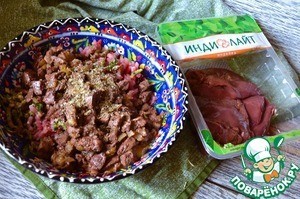 Котлеты с жареной печенью индейки Котлеты с жареной печенью индейки