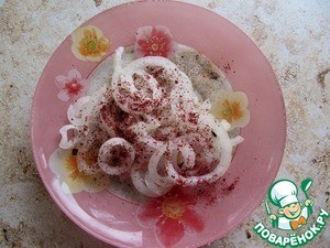 Коурма шурпа, жареная