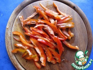 Коурма шурпа, жареная