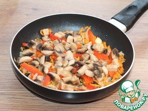 Крем-суп из поленты с сухариками