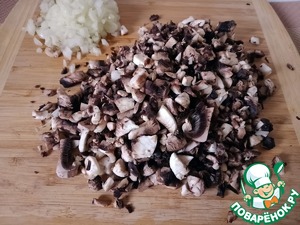 "Крошка-картошка" с грибным соусом