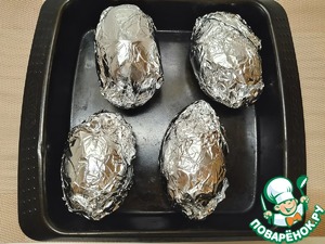 "Крошка-картошка" с грибным соусом