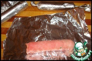 Крученики в подливке из белых грибов