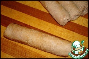 Крученики в подливке из белых грибов