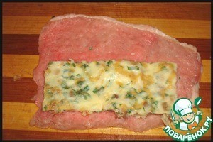 Крученики в подливке из белых грибов