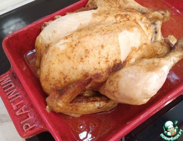 Курица-гриль, как из супермаркета