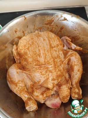 Курица-гриль, как из супермаркета