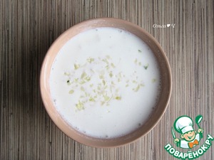 Курица в сливочном рисе со шпинатом