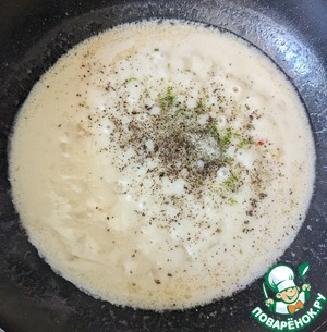 Куриная грудка в кокосово-лаймовом соусе