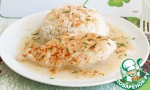 Куриная грудка в кокосово-лаймовом соусе