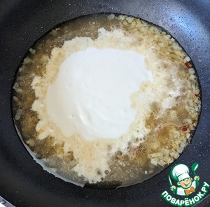 Куриная грудка в кокосово-лаймовом соусе