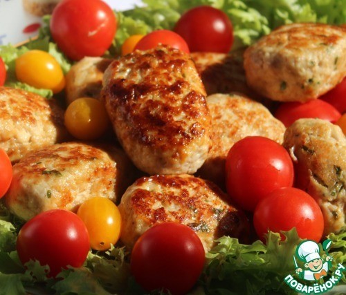Куриные биточки "Нежные"