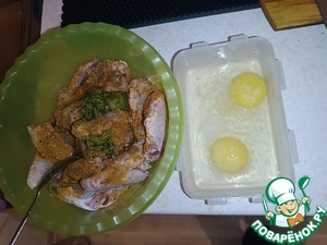 Куриные крылышки во фритюре