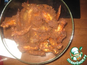 Куриные крылышки во фритюре