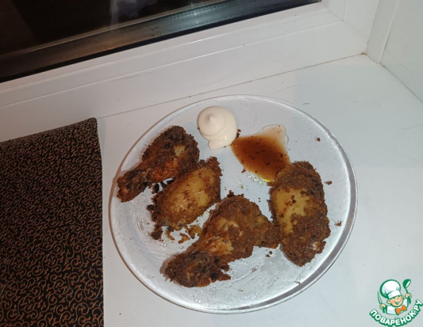 Куриные крылышки во фритюре