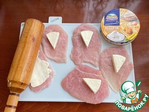 Куриные рулетики "Сытный ужин"