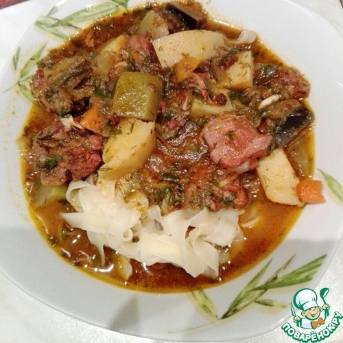 Лагман с говядиной Лагман с говядиной