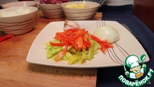 Лагман с картофелем