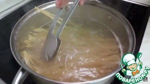 Лагман с картофелем