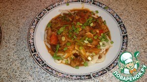 Лагман уйгурский особый "Красный Император" Лагман уйгурский особый "Красный Император"