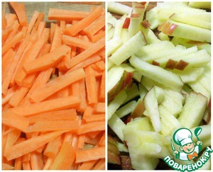 Лапша из зеленого горошка с овощами Лапша из зеленого горошка с овощами